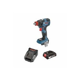 Clé À Chocs Bosch Gdx 18v-200 C (1 X 2,0 Ah Al1820cv)