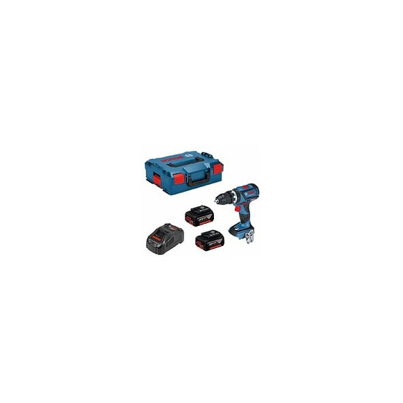 Perceuse-visseuse Bosch Gsr 18v-60 C (2 X 5,0 Ah Gal1880cv L-boxx 136)