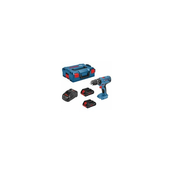 Perceuse À Percussion Bosch Gsb 18v-21 (2 X 4,0 Ah Procore Gal1880cv L-boxx 136)