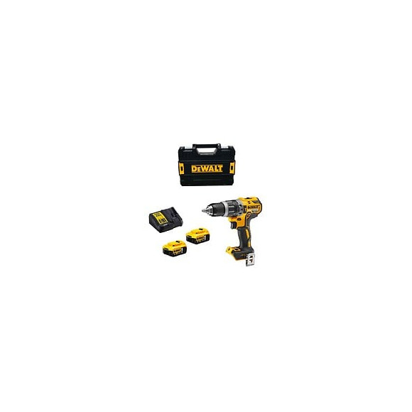 Perceuse À Percussion Dewalt Dcd796p2t (2 X 5,0 Ah Dcb115 Tstak Ii)