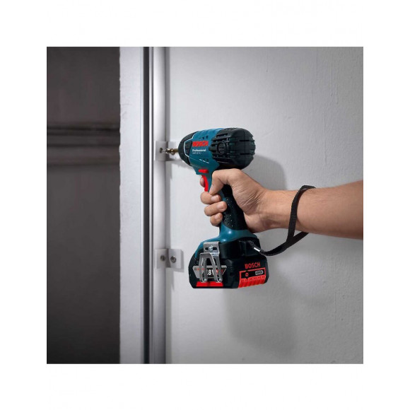 Visseuse À Chocs Bosch Gdr 18v-li (2 X 2,0 Ah Al1820cv L-boxx 136) Set De 43 Embouts De Vissage