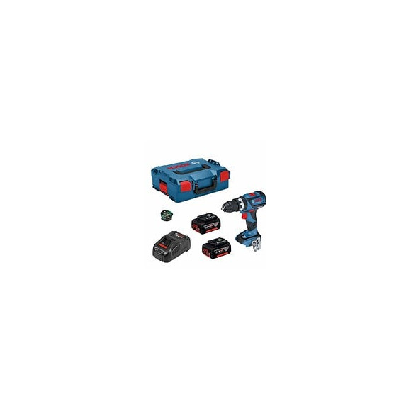 Perceuse-visseuse Bosch Gsr 18v-60 C (2 X 5,0 Ah Gal1880cv L-boxx 136)  Module Bluetooth Gcy 30-4
