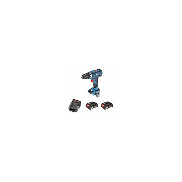 Perceuse-visseuse Bosch Gsr 18v-60 C (2 X 2,0 Ah Al1820cv)