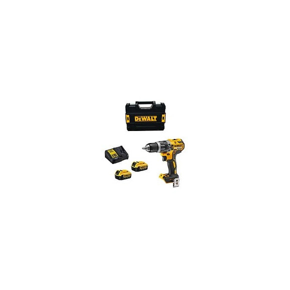 Perceuse À Percussion Dewalt Dcd796m2 (2 X 4,0 Ah Dcb115 Tstak Ii)