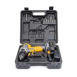 Power Tool - Visseuse Perceuse À Percussion Sans Fil Avec Led 20v Couple 37nm - Capacité Batterie 2ah - Outil Bricolage Ateli