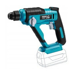 Dtools- Perceuse À Percussion Sans Fil - 18v - 1.3j - Porte Outil Sds-plus - Perçade Bois/métal/béton - Bleu