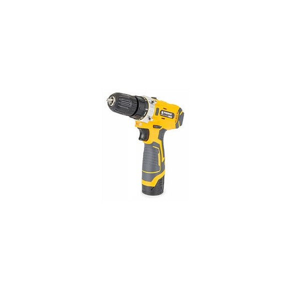 Power Tool - Perceuse-visseuse Sans Fil - Batterie 12v - Couple Max 20nm - Affichage Lcd - Poids 1.95kg - Jaune
