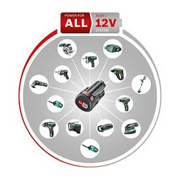 Perceuse-visseuse Sans Fil Bosch Easydrill 1200 - 12v 1 Batterie 1,5 Ah, Chargeur Et Coffret