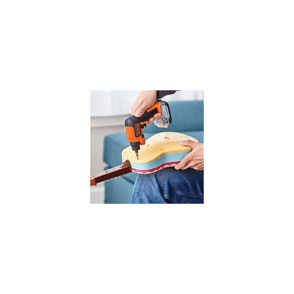 Black + Decker Tournevis Sans Fil Bdcsfs30c-qw - 3,6 V - Noir