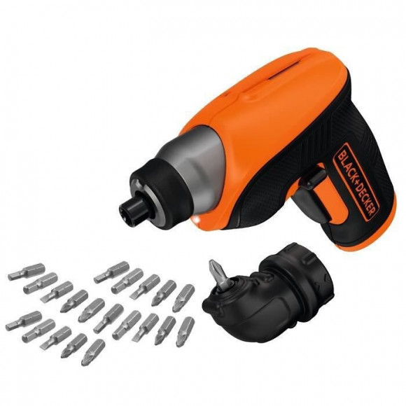 Black + Decker Tournevis Cs3652lcat-qw Sans Fil Lithium 3,6 V