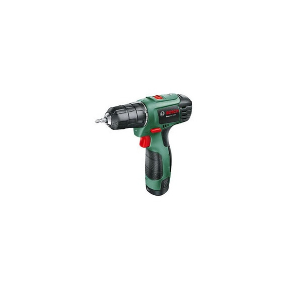 Perceuse-visseuse Sans Fil Bosch Easydrill 1200 - 12v 1 Batterie 1,5 Ah, Chargeur Et Coffret