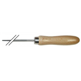 Lime Tronçonneuse Avec Manche Bois Ø 4 X 150 Mm