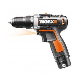 Perceuse Visseuse Sans Fil 12v 2 Bat. Worx