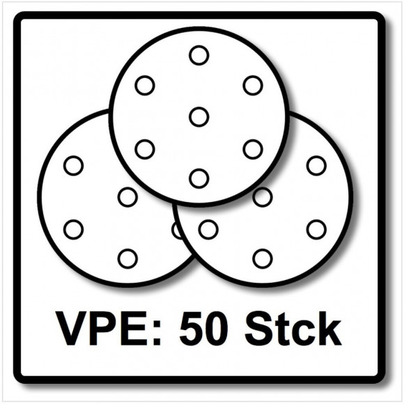 Bosch Disque Abrasif Céramique Sia 7500, 150 Mm, Grain : P120, 50 Pcs. ( F03e006890 )