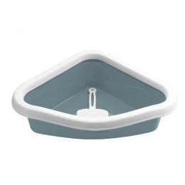 Zolux Bac A Litiere Dangle 54 X 40 X 14 Cm - Bleu Acier - Pour Chat