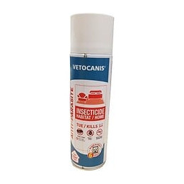 Vetocanis Spray Anti-puces Et Anti-acariens Pour La Maison - 500 Ml - Pour Chat Et Chien