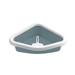 Zolux Bac A Litiere Dangle 54 X 40 X 14 Cm - Bleu Acier - Pour Chat