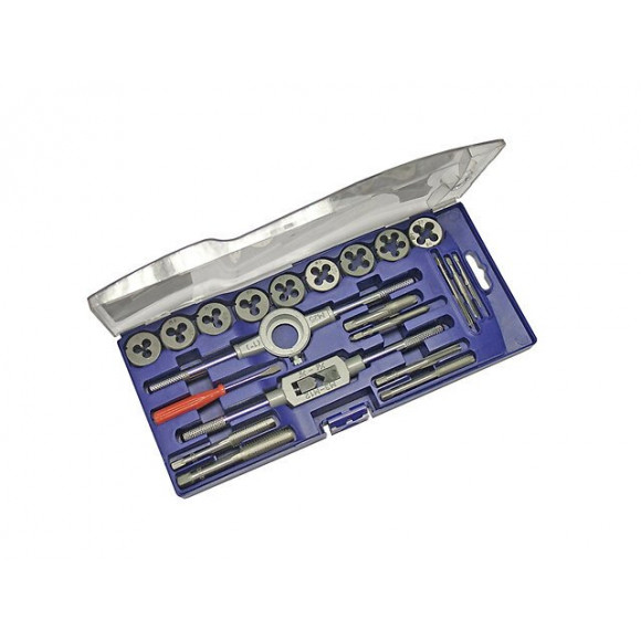 Coffret Plastique De Tarauds Et Filières 21 Pièces