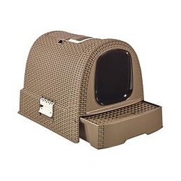 Curver Maison De Toilettes Pour Chat Moka