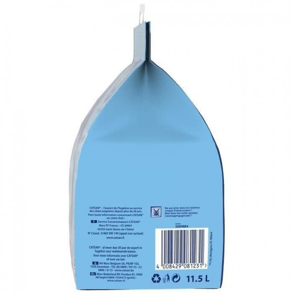 Catsan Litiere Hygiene Plus - Pour Chat - 11,5 L X1