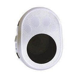 Mpets Maison De Toilette Tanta - 63x49x42 Cm - Noir Et Blanc - Pour Chat