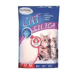 Vadigran Litiere Silica Perles Fines 2kg 5l - Pour Chat
