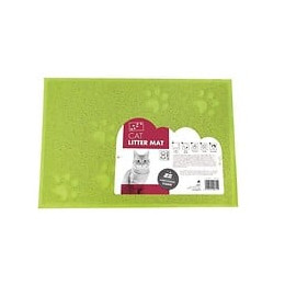 Mpets Tapis Sortie Maison De Toilette - Pour Chat - 30x40cm - Vert