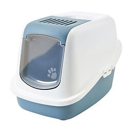 Vadigran Maison De Toilette Nestor Earth - 56x39x38,5 Cm - Bleu - Pour Chat