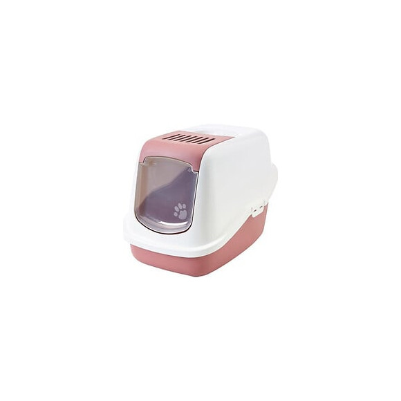 Vadigran Maison De Toilette Nestor Earth - 56x39x38,5 Cm - Rose - Pour Chat