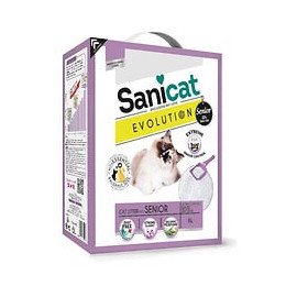 Sanicat Litiere Evolution Senior 6l - Pour Chat Senior