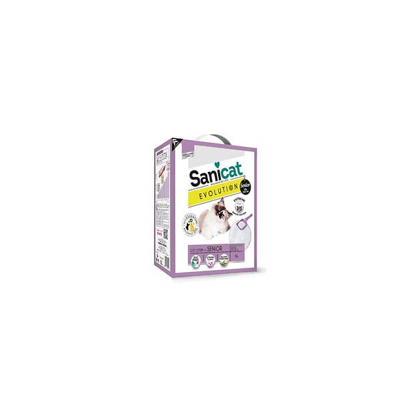 Sanicat Litiere Evolution Senior 6l - Pour Chat Senior