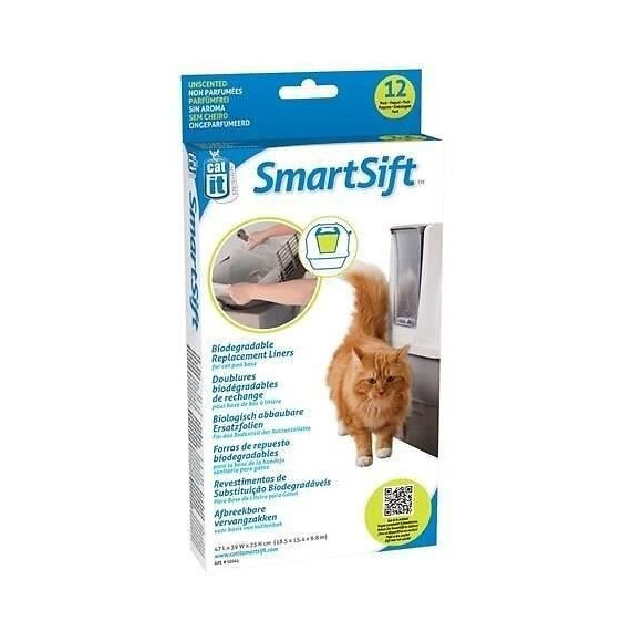 Sac Biodegradable 47l Pour Litiere Smartsift