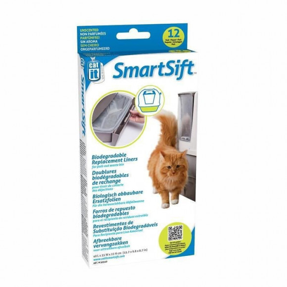 Smartsift Sac Biodegradable 40l + 12 Sacs