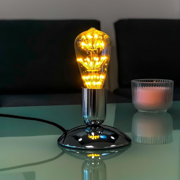 Ampoule Poire Vintage Pear Transparent Verre H14cm