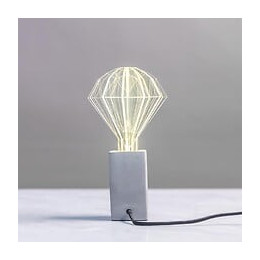 Ampoule Led E27 Noa Star Transparent Plastique H21cm