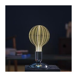 Ampoule Led E27 Big Galaxy Transparent Plastique H21cm