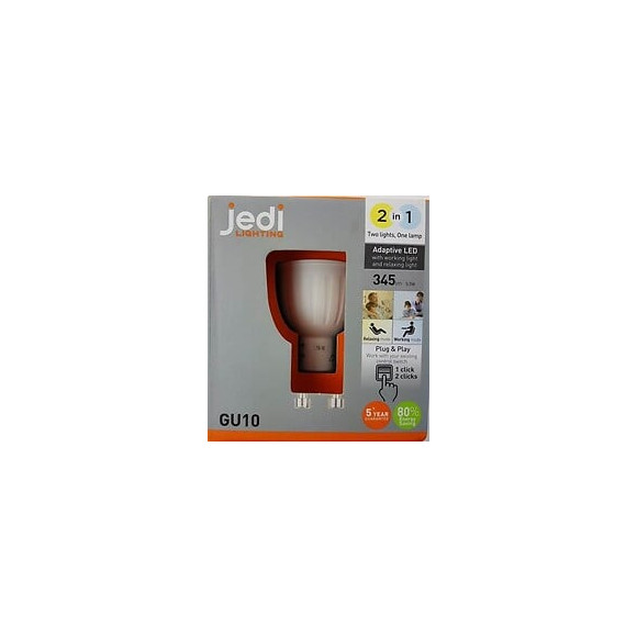 Ampoule Led 2en1 - Gu10 - 5,5w 345lm 2700/4200k