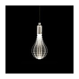Ampoule Led E27 Sweet Wavy Transparent Plastique H21cm
