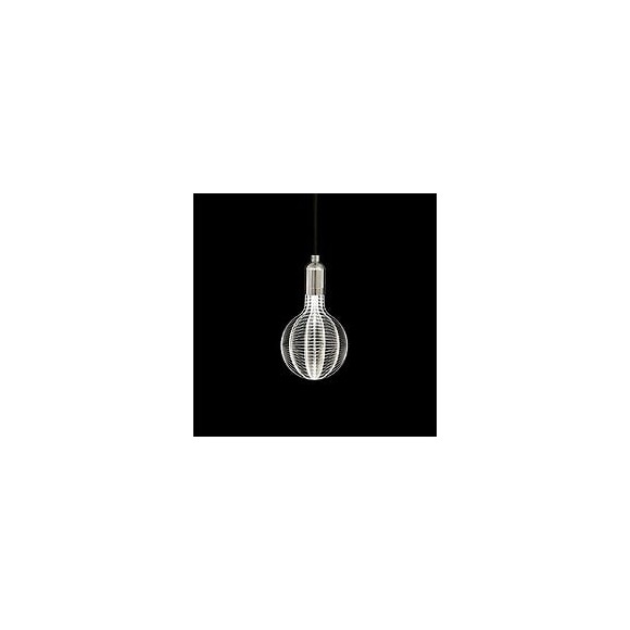 Ampoule Led E27 Big Galaxy Transparent Plastique H21cm