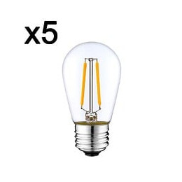 Ampoule Led Xena Transparent  2w H10 Cm
