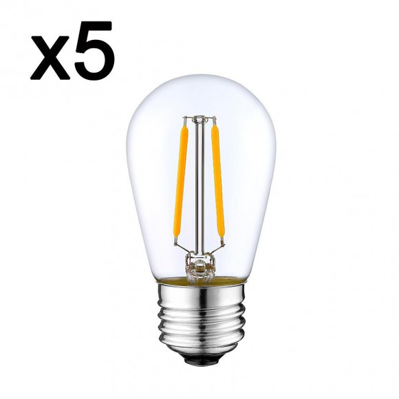 Ampoule Led Xena Transparent  2w H10 Cm