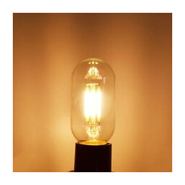 Ampoule Led E27 Filament Pluton Transparent Verre H9cm