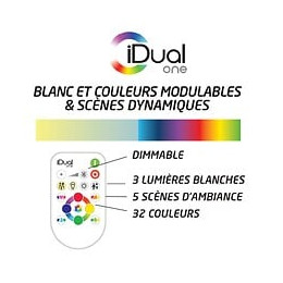 Ampoule Led Idual One - E14 - 5w 400lm 2220-6500k - Sans Télécommande