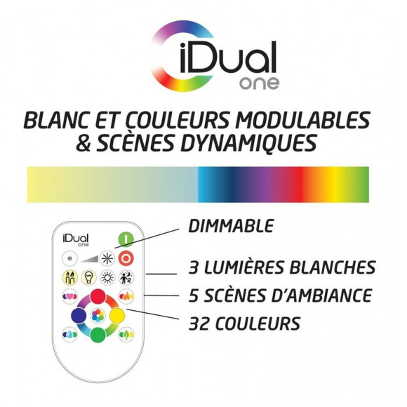 Ampoule Led Idual One - E14 - 5w 400lm 2220-6500k - Sans Télécommande