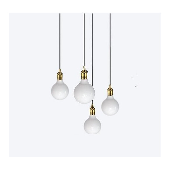 Ampoule Sphérique Filament Led E27 4w Blanc Froid - Opaline