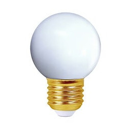 Sphérique Led 1w E27 Blanc Froid 80lm Blanc