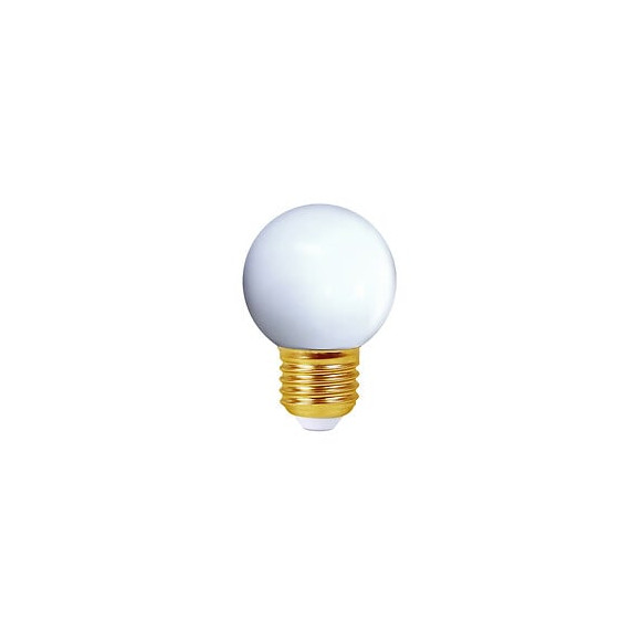 Sphérique Led 1w E27 Blanc Froid 80lm Blanc