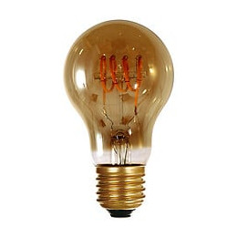 Ampoule Standard Filament Led 4 Loops 4w E27 Blanc Doux Smokey