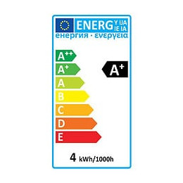 Ampoule Edison Filament Led Torsadé 4w B22 2200k 240lm Dim Claire