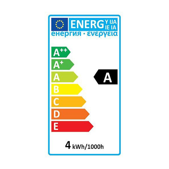 Ampoule Standard A60 Filament Led 4 Loops 5w E27 Blanc Doux 280lm